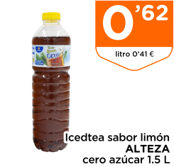 Icedtea sabor lim?n ALTEZA cero az?car 1.5 L