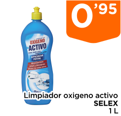 Limpiador oxigeno activo SELEX 1 L