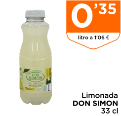 Limonada DON SIMON 33 cl