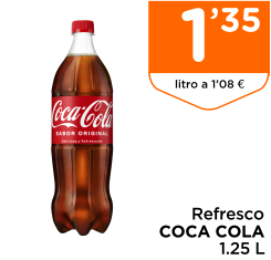 Refresco COCA COLA 1.25 L