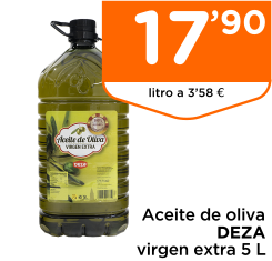 Aceite de oliva DEZA virgen extra 5 L