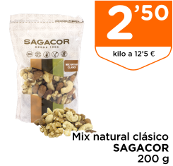 Mix natural cl?sico SAGACOR 200 g