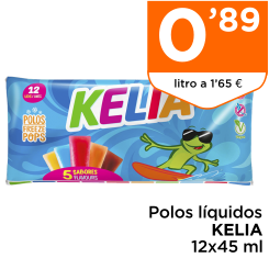 Polos l?quidos KELIA 12x45 ml