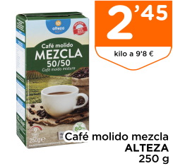 Caf? molido mezcla ALTEZA 250 g