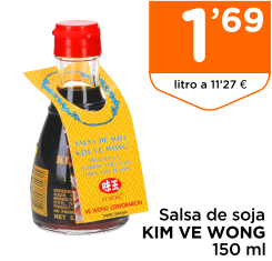 Salsa de soja KIM VE WONG 150 ml