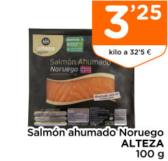 Salm?n ahumado Noruego ALTEZA 100 g