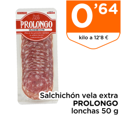 Salchich?n vela extra PROLONGO lonchas 50 g