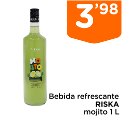 Bebida refrescante RISKA mojito 1 L
