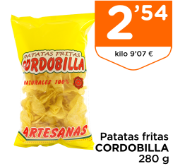 Patatas fritas CORDOBILLA 280 g