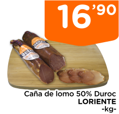 Ca?a de lomo 50% Duroc LORIENTE -kg-