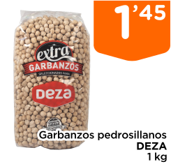Garbanzos pedrosillanos DEZA 1 kg