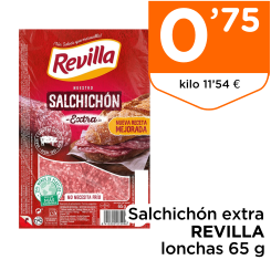 Salchich?n extra REVILLA lonchas 65 g