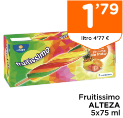 Fruitissimo ALTEZA 5x75 ml