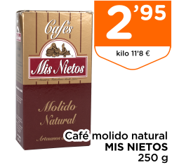 Caf? molido natural MIS NIETOS 250 g