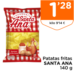 Patatas fritas SANTA ANA 140 g