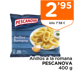 Anillos a la romana PESCANOVA 400 g
