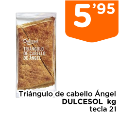 Tri?ngulo de cabello ?ngel DULCESOL  kg tecla 21