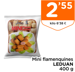 Mini flamenquines LEDUAN 400 g