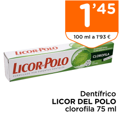 Dent?frico LICOR DEL POLO clorofila 75 ml