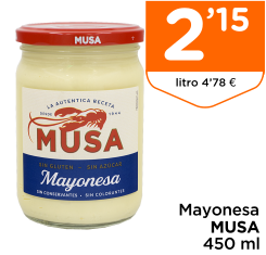 Mayonesa MUSA 450 ml
