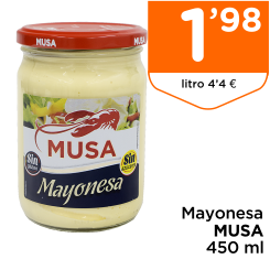 Mayonesa MUSA 450 ml