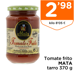 Tomate frito MATA tarro 370 g