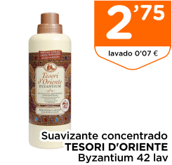 Suavizante concentrado TESORI D'ORIENTE Byzantium 42 lav