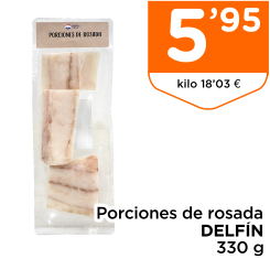 Porciones de rosada DELF?N 330 g