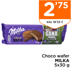 Choco wafer MILKA 5x30 g