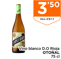 Vino blanco D.O Rioja OTO?AL 75 cl