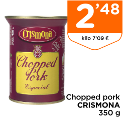 Chopped pork CRISMONA 350 g