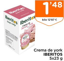 Crema de york IBERITOS 5x23 g