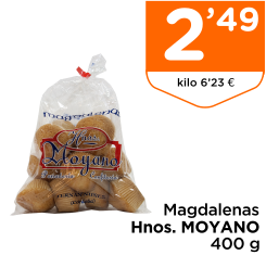 Magdalenas Hnos. MOYANO 400 g