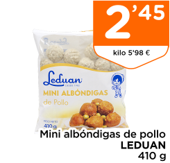 Mini alb?ndigas de pollo LEDUAN 410 g