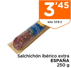Salchich?n ib?rico extra ESPA?A 250 g