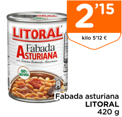 Fabada asturiana LITORAL 420 g