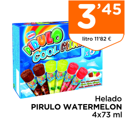 Helado PIRULO WATERMELON 4x73 ml