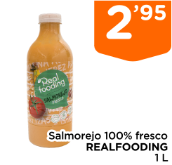 Salmorejo 100% fresco REALFOODING 1 L