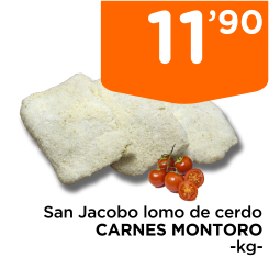 San Jacobo lomo de cerdo CARNES MONTORO -kg-