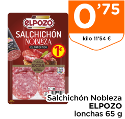 Salchich?n Nobleza ELPOZO lonchas 65 g