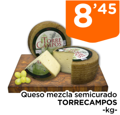 Queso mezcla semicurado TORRECAMPOS -kg-