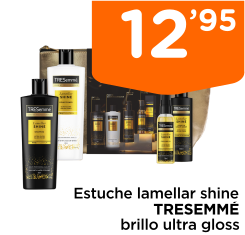 Estuche lamellar shine TRESEMM? brillo ultra gloss