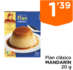 Flan cl?sico MANDAR?N 20 g