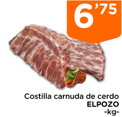 Costilla carnuda de cerdo ELPOZO -kg-