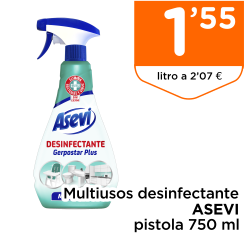 Multiusos desinfectante ASEVI pistola 750 ml