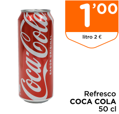Refresco COCA COLA 50 cl