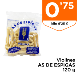 Violines AS DE ESPIGAS 120 g