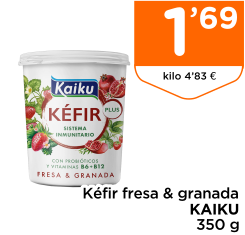 K?fir fresa & granada KAIKU 350 g