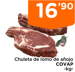 Chuleta de lomo de a?ojo COVAP -kg-