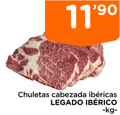 Chuletas cabezada ib?ricas LEGADO IB?RICO -kg-
